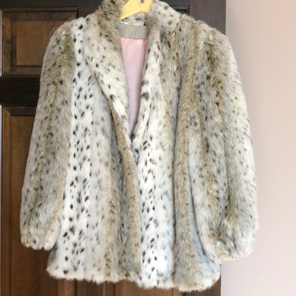 Vintage faux fur jacket